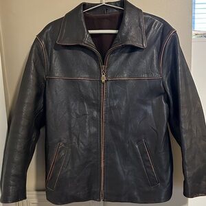Caterpillar Genuine Leather Jacket - Workwear